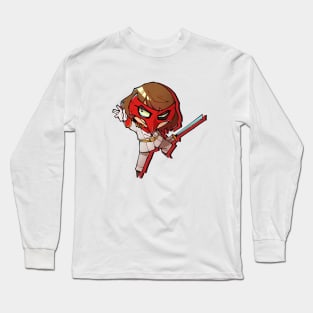 crow goro chibi Long Sleeve T-Shirt